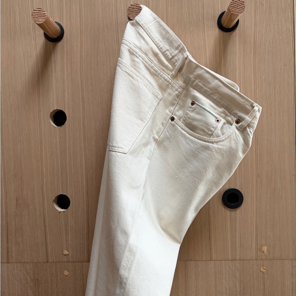 Taylor Stitch Organic Selvedge Denim-Slim Ecru